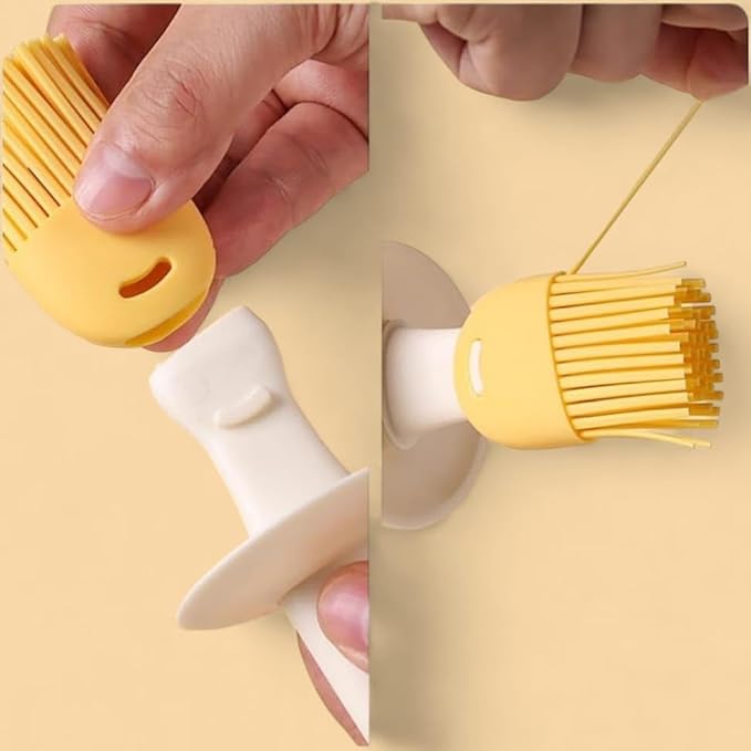 2 In 1 Amazing Oil Dispenser with Silicone Brush
