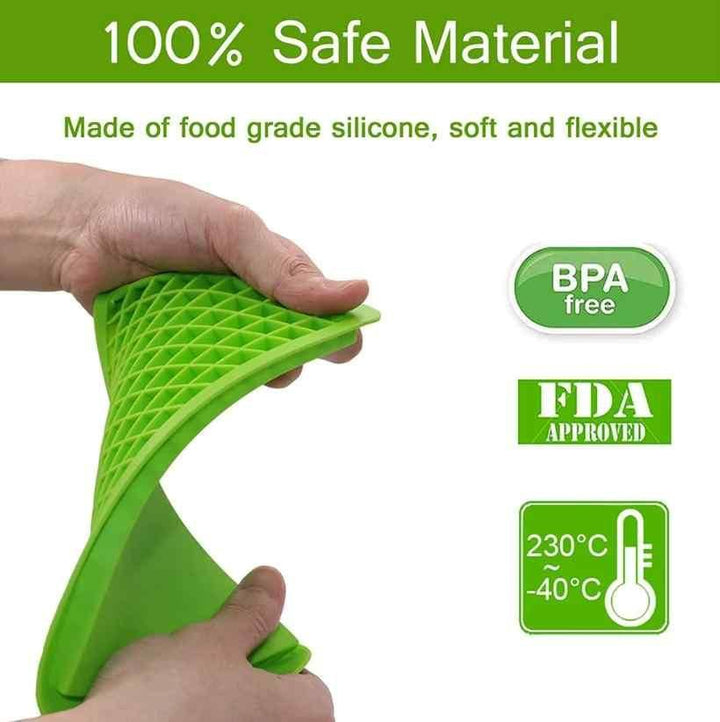 Silicone Ice Cube Tray - 160 Ice Cube Tray (Pack of 2)