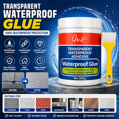 Transparent waterproof glue💦