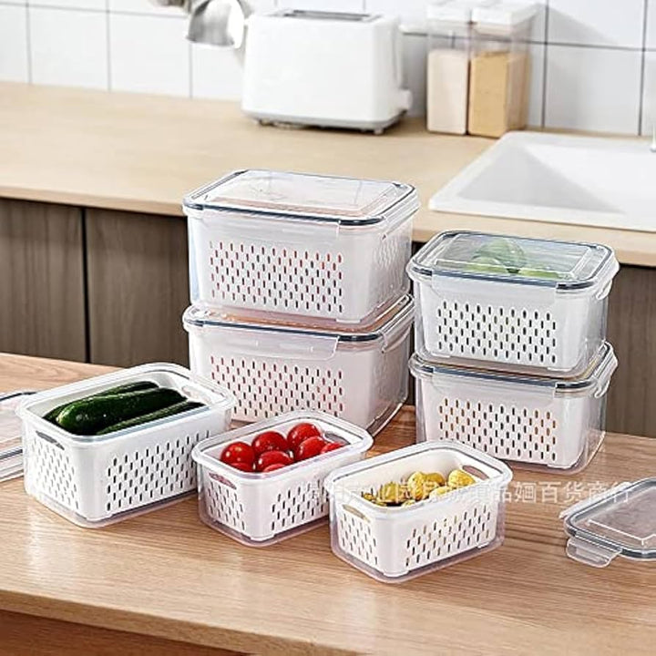 6 Pcs Refrigerator Storage Organizers